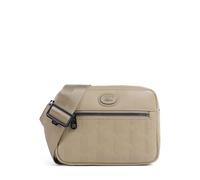 Lacoste Nomogramme | leather Crossbody bag | brown
