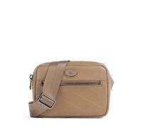 Lacoste Nomogramme | leather Crossbody bag | brown