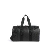 Lacoste Nomogramme Weekender travel bag Leather 50 cm black