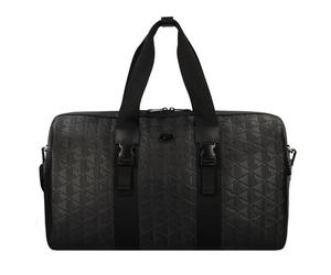 Lacoste Nomogramme Weekender travel bag Leather 50 cm black