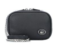 Lacoste Origin Croc Shoulder bag Leather 16 cm black