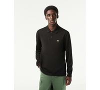 Lacoste Original L.12.12 Long Sleeve Cotton Polo Shirt Size 4 - M Black