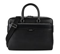 Lacoste Ossian Briefcase Genuine Leather 41 cm Laptop compartment black