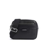 Lacoste Ossian | leather Crossbody bag | black
