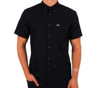 Lacoste Oxford Short Sleeve Shirt Navy
