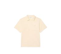 Lacoste Paris classic fit open neck embroidered polo - Neutrals 3-4-5-6-7