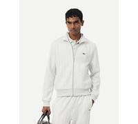 Lacoste París Monogram Full Zip sweatshirt light grey - S
