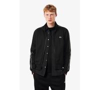 Lacoste Paris Piqué Zip Front Track Top - Black, Black, Size M, Men Black