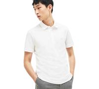 Lacoste Paris Regular Fit Stretch Cotton Piqué Short Sleeve Polo White 6XL Men