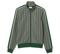 Lacoste Paris Zip-Up Jacquard Track Jacket - Green Size 4 / UK Size M Size 4 / UK Size M