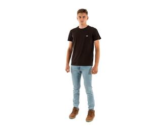 Lacoste Pima Cotton Crew Neck T-Shirt, Dark Brown (UK, Alpha, L, Regular, Regular, Dark Brown)