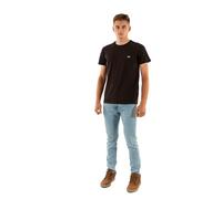 Lacoste Cotton Pima Crew Neck T-Shirt Dark Brown
