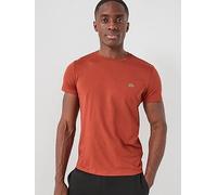 Lacoste Pima Short Sleeve T-Shirt, Dark Red, Size 2Xl, Men Dark Red