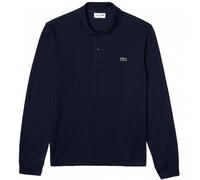 Lacoste Pique LS Polo Shirt - Navy Size 8 / UK Size XXXL