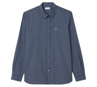Lacoste Plaid Flannel Shirt Navy