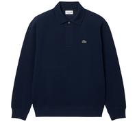 Lacoste Polo shirt Sweatshirt col polo en piqué double face in Marine EU S