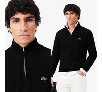 Lacoste Polo Jumper Men's Black 1/4 Zip Cotton Slim S M L XL 2XL RRP £140
