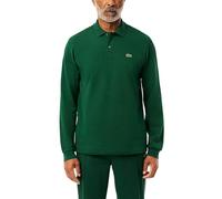 Green Polo Shirt Logo Patch - male - Lacoste - Polo Shirts - Green - L - Tops L