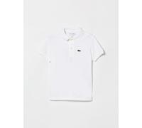 LACOSTE Polo Shirt Kids color White - Size: 4 - male