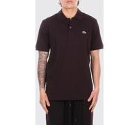 LACOSTE Polo Shirt Men color Brown - Size: 6 - male