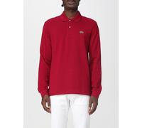 LACOSTE Polo Shirt Men color Burgundy - Size: 3XL - male