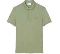 Lacoste Polo Shirt Mens Paris Stretch Cotton Regular Fit Pique in Green