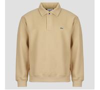 Lacoste Polo shirt Sweatshirt col polo en piqué double face in Beige EU M