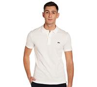 Lacoste Original L.12.12 Slim Fit Petit Piqué Cotton Polo Shirt Size 4 - M White