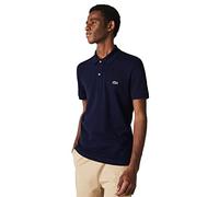 Lacoste Original L.12.12 Slim Fit Petit Piqué Cotton Polo Shirt Size 3 - S Midnight Blue