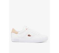 Lacoste Powercourt 2.0 Leather Trainers White