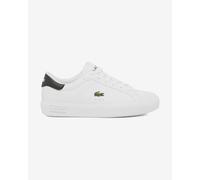 Lacoste Powercourt Shoes Pure White Navy Kids - 3.5UK