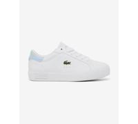 Lacoste Powercourt Shoes White Light Blue Kids - 2.5UK