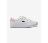 Lacoste Powercourt Shoes White Pink Junior - 34.5