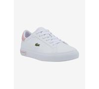 Lacoste Powercourt Trainers White Junior - 34.5