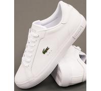 Lacoste Powercourt Trainers White/White