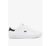 Lacoste Powercourt Trainers- White, White, Size 9, Men White