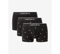 Lacoste Printed Stretch Boxers Black White (3 units) - XXL