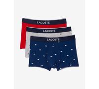 Lacoste Printed Stretch Boxers navy blue white red (3 units) - XL