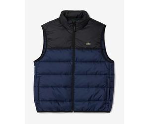 Lacoste Puffer Contrast Vest pure black blue - S-M