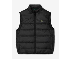 Lacoste Puffer Vest with Hood Pure Black - S