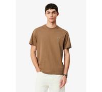 Lacoste Pure Cotton Mid Weight T-Shirt Tan