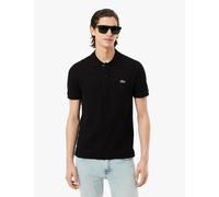 Lacoste Pure Cotton Pique Polo Shirt Black