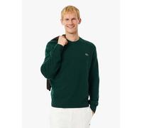 Lacoste Pure Wool Crew Neck Jumper Dark Green