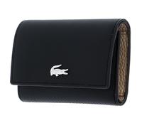 LACOSTE purse Compact Wallet Noir Krema
