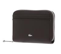 LACOSTE purse Daily City Zip Coin Wallet XS Dark Brown