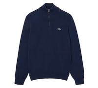 Lacoste Quarter Zip Knit Sweater Navy