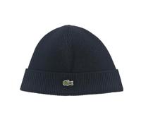 Lacoste RB3502 Wool Beanie Hat in Black