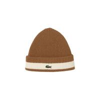 Lacoste RB9883 Unisex Beanie Cookie/Flour, Cookie/Flour, One Size