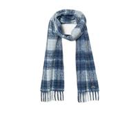Lacoste RE1495 Unisex Scarf in Blue and White Check