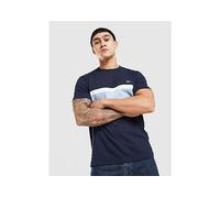 Lacoste Reflective Piping Colour Block T-Shirt - Blue - Mens 6/XL
